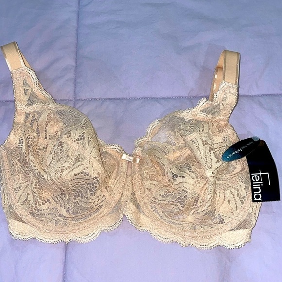 Felina Underwire Lace Bra - Picture 1 of 4